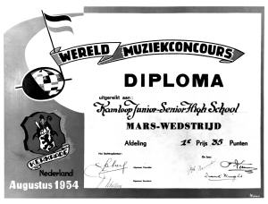 Marching Diploma